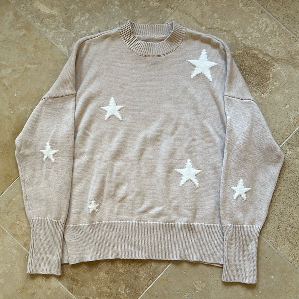 Pistola cotton sweater stars